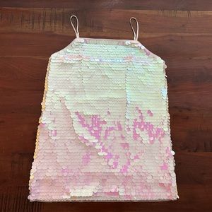 H&M sequined mini dress